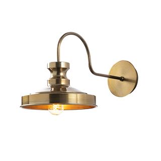 Güllü Vintage Metal Sıvama Tekli Aplik Eskitme, Rustik Dekoratif Duvar Lambası GULLU-182VINTAGE
