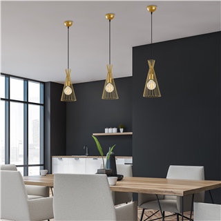 Tel Tekli Sarkıt Mat Gold Teltom-N-1283
