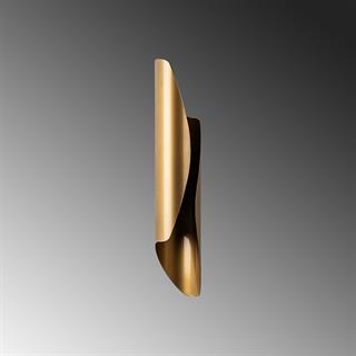Flare Modern Çift Yönlü Metal Aplik Parlak Gold, Rustik Dekoratif Duvar Lambası FLARE-15356