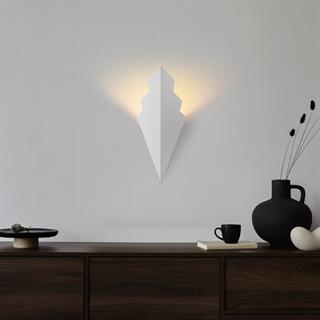 Arrow Rustik Metal Duvar Aplik Beyaz, Tekli Dekoratif Duvar Aydınlatma ARROW-15173