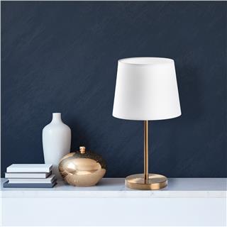 Abajur Başlıklı Tekli Masa Lambası Eskitme Abajur-5101