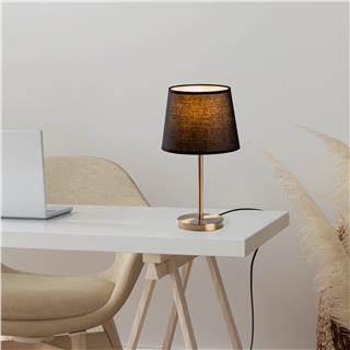 Abajur Başlıklı Tekli Masa Lambası Eskitme Abajur-5104