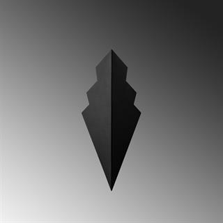 Arrow Rustik Metal Duvar Aplik Siyah, Tekli Dekoratif Duvar Aydınlatma ARROW-15172