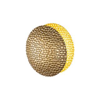 Yosma Modern Ledli Aplik Parlak Gold, Ambiyans Led Duvar Aydınlatma 3000K Sarı Işık YOSMA-13645