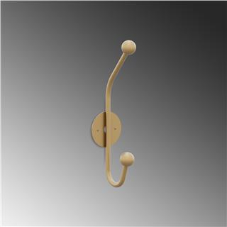 Altın Gold,Dekoratif Metal Duvar Askısı Modern Tasarım Antre Banyo Hol Portmanto Askılığı,AMT-005-A