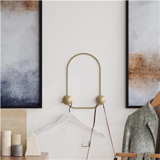 Altın Gold,Dekoratif Metal Duvar Askısı Modern Tasarım Antre Banyo Hol Portmanto Askılığı,AMT-009-A