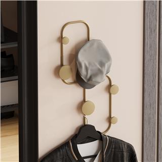 Altın Gold,Dekoratif Metal Duvar Askısı Modern Tasarım Antre Banyo Hol Portmanto Askılığı,AMT-010-A