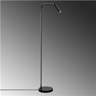 LedLi Okuma Lambası Pütürlü Siyah Ugur-6051