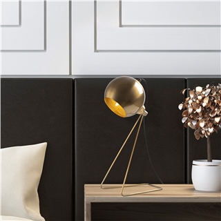 Metal Sıvama Tekli Masa Lambası Eskitme Mıxed-11495