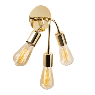 Rustik 3Lü Aplik Gold Kaplama Harput-N-1337