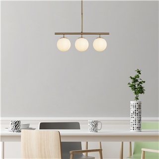 Camlı 3Lü Avize Eskitme Atmaca-10271
