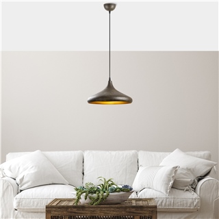 Metal Sıvama Tekli Sarkıt Vintage Gold Barek-11544