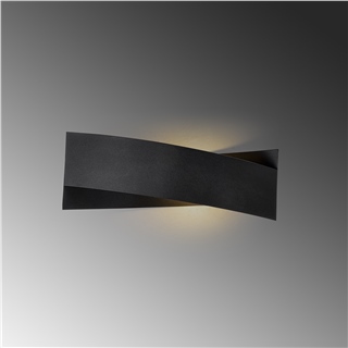 Rustik Modern Tekli Duvar Aplik, Siyah Metal Ambiyans Aydınlatma APLIK-7156