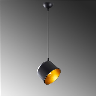 Metal Sıvama Tekli Sarkıt Pütürlü Siyah Fas-192Black-1