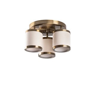 Abajur Başlıklı 3Lü Plafönyer Eskitme Way-11625