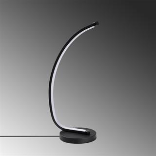 LedLi Masa Lambası Pütürlü Siyah Bevel-13321