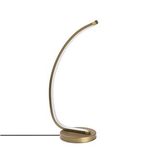 LedLi Masa Lambası Parlak Gold Bevel-13322