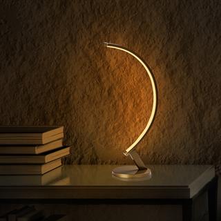 LedLi Masa Lambası Parlak Gold Bevel-13324