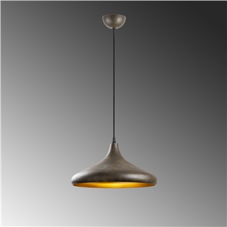 Metal Sıvama Tekli Sarkıt Vintage Gold Barek-11544