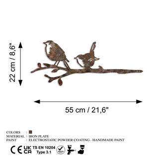 Metal Bahçe Dekorları Bhc-021-A