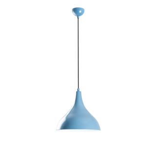Metal Sıvama Tekli Sarkıt Mavi Beyaz Bıtlıs-N-1395-Lıghtblue
