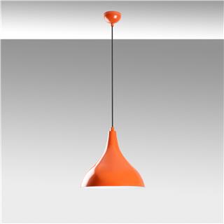 Metal Sıvama Tekli Sarkıt Turuncu Beyaz Bıtlıs-N-1395-Orange
