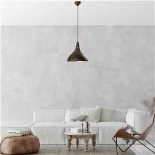 Metal Sıvama Tekli Sarkıt Vintage Silver Bıtlıs-N-1395-Retro