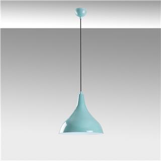 Metal Sıvama Tekli Sarkıt Turkuaz Beyaz Bıtlıs-N-1395-Turquoıse