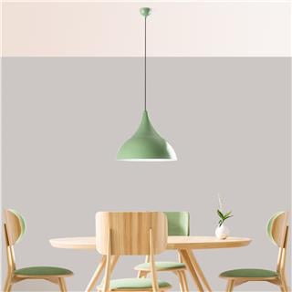 Metal Sıvama Tekli Sarkıt Yeşil Beyaz Bıtlısım-N-1390-Mıntgreen