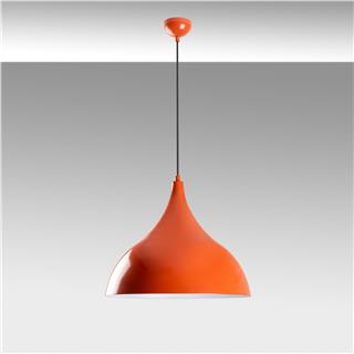 Metal Sıvama Tekli Sarkıt Turuncu Beyaz Bıtlısım-N-1390-Orange