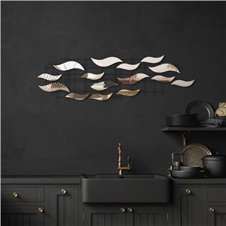 Metal Duvar Panoları Krom Bys-125-B