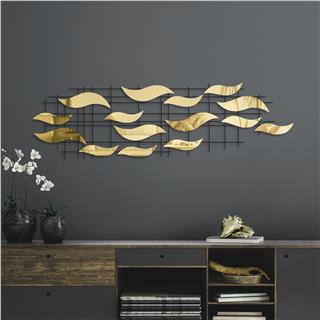 Metal Duvar Panoları Gold Bys-125