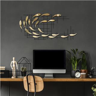 Metal Duvar Panoları Gold Bys-126