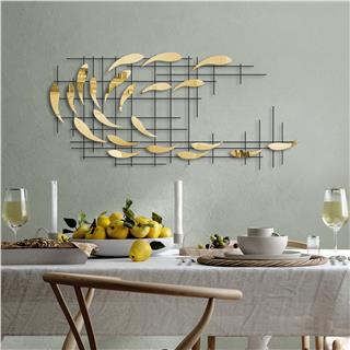 Metal Duvar Panoları Gold Bys-126