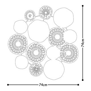 Bys-4016 Metal Duvar Panoları Bys-040-B