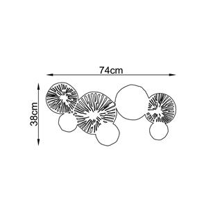 Bys-4071 Metal Duvar Panoları Bys-4007-B