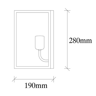 Metal Tekli Aplik Pütürlü Siyah Kafes-5561