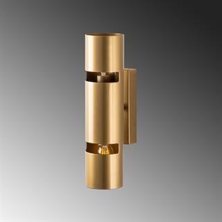 Luxora Çift Yönlü Modern Metal Aplik Parlak Gold, Art Deko Tasarım Duvar Aydınlatma LUXORA-15382