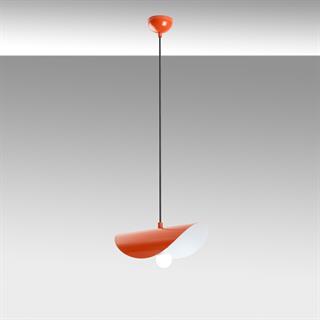 Retro Tekli Sarkıt Avize Turuncu, Dekoratif Metal Sıvama Lamba EGER-MR-830-ORANGE