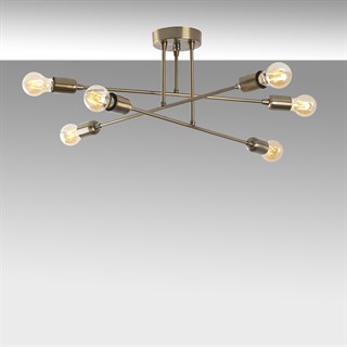 Rustik 6Lı Plafönyer Eskitme Fleur-Nua-1504