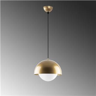 Camlı Tekli Sarkıt Parlak Gold Camgoz-11029