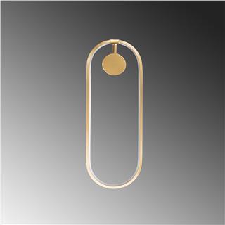 LedLi Aplik Parlak Gold Can-13557