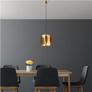 Metal Tekli Sarkıt Parlak Gold Corner-13779
