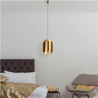 Metal Tekli Sarkıt Parlak Gold Corner-13784