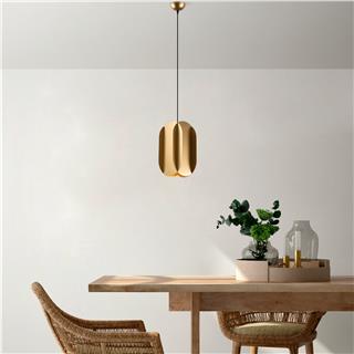 Metal Tekli Sarkıt Parlak Gold Corner-13784