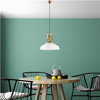Altın Gold Beyaz,Retro Tekli Sarkıt E27Duy,Mutfak Salon Antre Ayarlanabilir Sarkıt Avize,CRAFT-13982