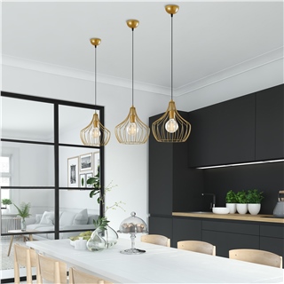 Tel Tekli Sarkıt Mat Gold Teltom-N-1279