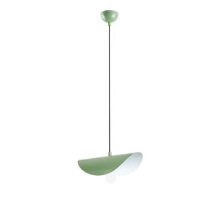 Retro Tekli Sarkıt Avize Yeşil, Dekoratif Metal Sıvama Lamba EGER-MR-830-MINTGREEN