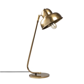 Metal Sıvama Tekli Masa Lambası Eskitme Gold Cakır-180Vıntage-Ml