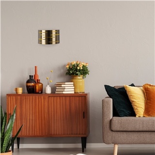Modern Altın Eskitme Ambiyans Aplik Metal E27 Duy Salon Koridor Duvar Lambası,MIZRAK-629
